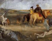 埃德加 德加 : Medieval War Scene